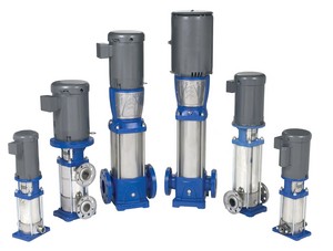 Multistage high pressure pumps