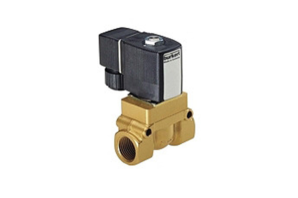 Burkert Type 5404 Servo-Assisted Piston Solenoid Valve for High Pressure